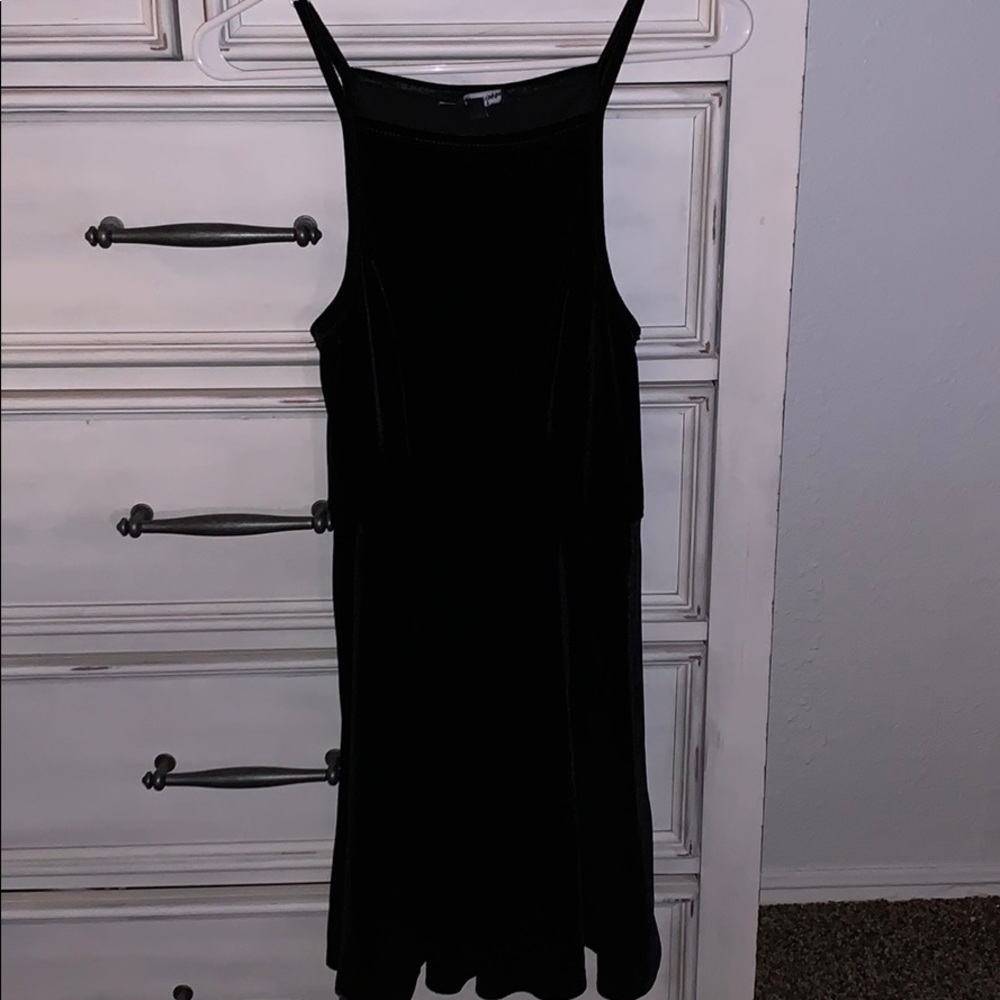 speechless black velvet dress